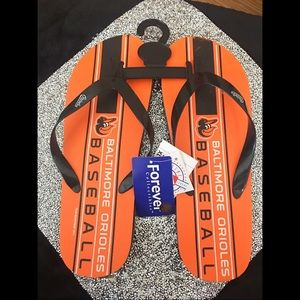 BALTIMORE ORIOLES FLIP FLOPS BRAND NEW SIZE 11